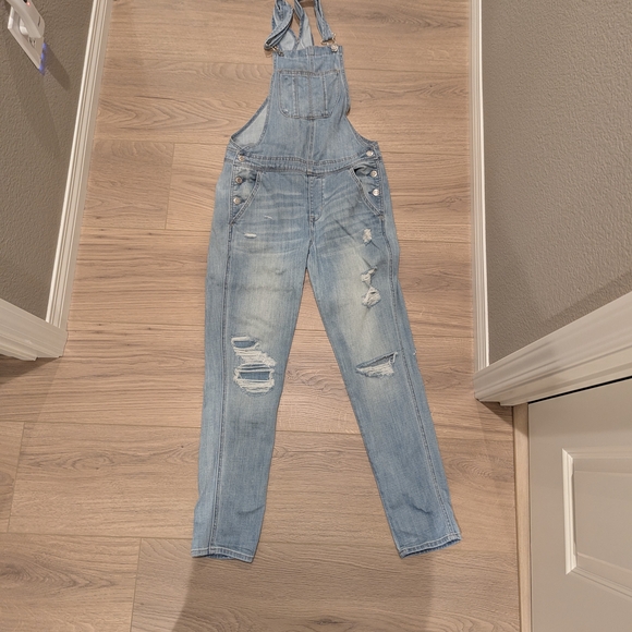American Eagle Outfitters Denim - Stylish Blue Denim Overalls